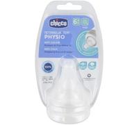 Parapharmacie en ligne > Bébé & Maman > Biberons et tétines > Tétines Chicco Physio Tétines Débit Repas 6 Mois et + x 2
