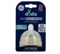 Parapharmacie en ligne > Bébé & Maman > Biberons et tétines > Tétines Dodie Tétine Multi-Perforée Anti-Colique Débit Moyen 0-6 Mois x 1 - Tétines - Pharmacie en ligne LaSante.net