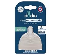 Parapharmacie en ligne > Bébé & Maman > Biberons et tétines > Tétines Dodie Tétine Multi-Perforée Anti-Colique Débit 4 Liquide Epais 6 Mois et + - Tétines - Pharmacie en ligne LaSante.net