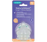 Parapharmacie > Bébé & Maman > Biberons et tétines > Tétines Lansinoh Tétines NaturalWave Débit Moyen x 2 - Tétines - Pharmacie en ligne LaSante.net
