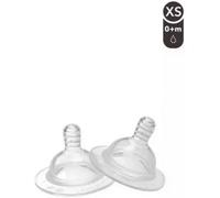 Twistshake Tétines anti-colique Débit XS 0 mois+ x2