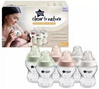 Parapharmacie en ligne > Bébé & Maman > Biberons et tétines Tommee Tippee Closer to Nature 6 Biberons 0 Mois et + 260 ml