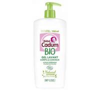 Cadum BEBE Cadum Gel Lavant Corps & Cheveux Bio Natural Caresse 750ml