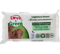 Love Et Green Lingettes Au Liniment X 56