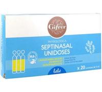 Parapharmacie en ligne > Bébé & Maman > Produits d'hygiène pour bébé > Soins pour le nez et les oreilles du bébé Gifrer Physiologica SeptiNasal Lavage Nasal Unidoses x 20