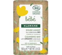 Parapharmacie en ligne > Bébé & Maman > Produits Hygiène Bébé > Produits de toilette bébé > Pains surgras bébé Klorane Bébé Savon Solide Lavant Calendula Bio 100 g