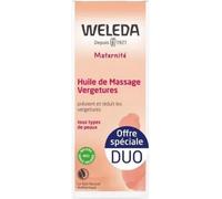 Parapharmacie en ligne > Bébé & Maman > Produits pour maman > Produits de soins du corps maman Weleda Maternité Huile de Massage Vergetures Flacon-Pompe 2 x 100 ml