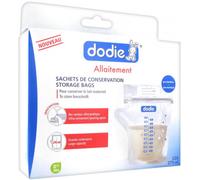 Parapharmacie en ligne > Bébé & Maman > Produits pour maman > Produits et accessoires pour l'allaitement Dodie Allaitement Sachets de Conservation x 20