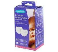 Parapharmacie en ligne > Bébé & Maman > Produits pour maman > Produits et accessoires pour l'allaitement > Produits pour les soins du mamelon Lansinoh Bouts de Sein Contact x 2 et Étui de Protection24