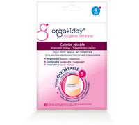 Orgakiddy Serviettes hygiéniques maternité - Culottes jetables x4