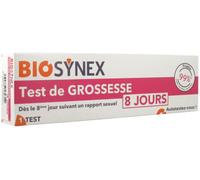 Parapharmacie en ligne > Bébé & Maman > Produits pour maman > Produits pour conception et grossesse > Tests de grossesse Biosynex Test de Grossesse 8 Jours