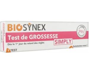 Parapharmacie en ligne > Bébé & Maman > Produits pour maman > Produits pour conception et grossesse > Tests de grossesse Biosynex Test de Grossesse Simply