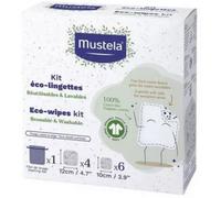 Parapharmacie en ligne > Bébé & Maman > Soins bébé > Change Pour Bébé > Carrés de coton bébé Mustela Eco-Lingettes Coton Bio x 10 - Carrés de coton bébé - Pharmacie en ligne LaSante.net