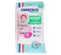 Carryboo Nature Couches Naturelles et Chou Taille 4 (7-18kg), x 44