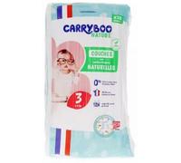 Parapharmacie en ligne > Bébé & Maman > Soins bébé > Change pour bébé Carryboo Nature Couches Naturelles à Motif Couches Taille 3 (4-9Kg) x 50