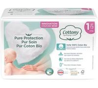 Parapharmacie en ligne > Bébé & Maman > Soins bébé > Change pour bébé Cottony Couches Bébé Coton Bio Taille 1 x 27