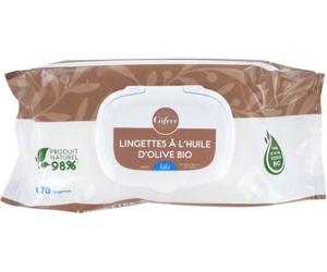 Parapharmacie en ligne > Bébé & Maman > Soins bébé > Change pour bébé Gifrer Lingettes Nettoyantes à l'Huile d'Olive Viergex 70