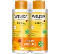 Parapharmacie en ligne > Bébé & Maman > Soins bébé > Change pour bébé > Liniments pour bébé Weleda Baby Liniment Flacon 2 x 400 ml - Liniments bébé - Pharmacie en ligne LaSante.net