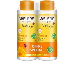 Parapharmacie en ligne > Bébé & Maman > Soins bébé > Change pour bébé > Liniments pour bébé Weleda Baby Liniment Flacon 2 x 400 ml - Liniments bébé - Pharmacie en ligne LaSante.net