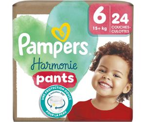 Parapharmacie en ligne > Bébé & Maman > Soins bébé > Change pour bébé Pampers Harmonie Couches-Culottes Taille 6 (15 kg et +) x 24