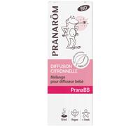 Pranarom PranaBb Mélange Pour Diffusion Citronnelle Bio 10ml