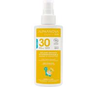 Parapharmacie en ligne > Bio & médecine naturelle > Produits de beauté et soins bio > Produits solaires bio Alphanova Sun Kids Spray Bio SPF30 125 g