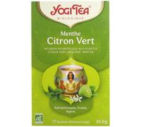 Parapharmacie en ligne > Bio & Médecine Naturelle > Produits de Bien-Être et Minceur Bio > Compléments alimentaires bio Yogi Tea Infusion Ayurvédique Menthe Citron Vert 30.6 g - Compléments alimentair