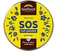 Biofloral – Pastilles SOS Secours Nuit Paisible – Bio – 50 g