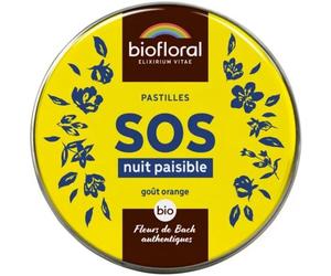 Parapharmacie en ligne > Bio & médecine naturelle > Produits de médecines naturelles Biofloral Pastilles de Secours Nuit Paisible Bio 50 g