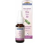 Parapharmacie en ligne > Bio & médecine naturelle > Produits de médecines naturelles > Fleurs de Bach Biofloral Fleurs de Bach Vine N°32 20 ml
