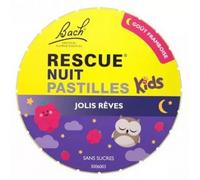 Parapharmacie en ligne > Bio & médecine naturelle > Produits de médecines naturelles > Fleurs de Bach Rescue Nuit Kids Pastilles Framboise 50 g