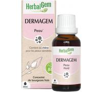 HerbalGem Gemmothérapie concentrée Dermagem – Purifie et restaure la peau – 30 ml