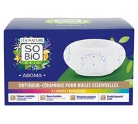 So'Bio étic - Diffuseur d'huiles essentielles en céramique - lumière changeante