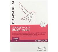 Parapharmacie en ligne > Bio & médecine naturelle > Produits de médecines naturelles > Huiles essentielles Pranarôm Circularom Capsules Forte Jambes Légères Capsules x 30