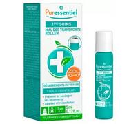 Puressentiel - Premiers soins - Roller Mal des Transports aux 7 Huiles Essentielles - Aide à prévenir et lutter contre les désagréments liés aux transports (voiture, avion, bateau) - 5 ml