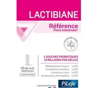 PiLeJe Micronutrition Probiotiques Lactibiane Référence 10 gélules