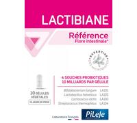 Parapharmacie en ligne > Bio & médecine naturelle > Produits de médecines naturelles > Micronutrition et probiotiques PiLeJe Lactibiane Référence Gélulesx 10