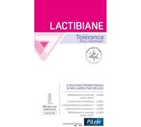 Parapharmacie en ligne > Bio & médecine naturelle > Produits de médecines naturelles > Micronutrition et probiotiques PiLeJe Lactibiane Tolérance Gélules x 30