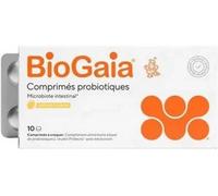Parapharmacie en ligne > Bio & médecine naturelle > Produits de médecines naturelles > Micronutrition et probiotiques BioGaia Comprimés à Croquer Arôme Citronx 10