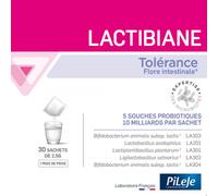 PiLeJe Tolérance Lactibiane Complément Alimentaire Sachets 30x2,5g