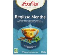 YogiTea Infusions Réglisse Menthe – 17 infusions