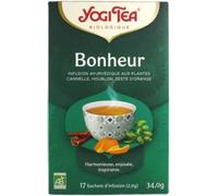 Parapharmacie en ligne > Bio & médecine naturelle > Produits de médecines naturelles > Produits de phytothérapie Yogi Tea Bonheur x 17