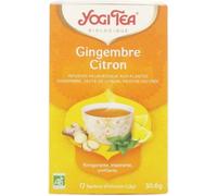 Parapharmacie en ligne > Bio & médecine naturelle > Produits de médecines naturelles > Produits de phytothérapie Yogi Tea Gingembre Citron Infusions x 17