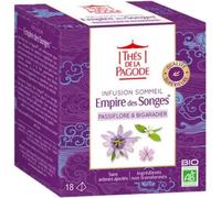 Parapharmacie en ligne > Bio & médecine naturelle > Produits de médecines naturelles > Produits de phytothérapie Thés de la Pagode Infusion Empire des Songes Bio Sachets x 18
