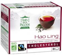 Parapharmacie en ligne > Bio & médecine naturelle > Produits de médecines naturelles > Produits de phytothérapie Thés de la Pagode Hao Ling Thé Pu-Erh Grand Cru Cholestérol Bio Sachets x 30