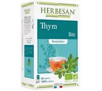 Parapharmacie en ligne > Bio & médecine naturelle > Produits de médecines naturelles > Produits de phytothérapie Herbesan Infusion Thym Respiration Bio Sachets x 20