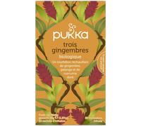 Parapharmacie en ligne > Bio & médecine naturelle > Produits de médecines naturelles > Produits de phytothérapie Pukka Infusion Trois Gingembres Sachets x 20