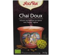 Parapharmacie en ligne > Bio & médecine naturelle > Produits de médecines naturelles > Produits de phytothérapie Yogi Tea Chaï Doux Infusions x 17