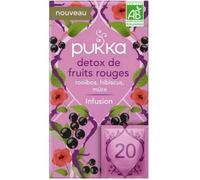 Pukka Infusion Détox Fruits Rouges Bio - 20 sachets