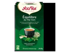Parapharmacie en ligne > Bio & médecine naturelle > Produits de médecines naturelles > Produits de phytothérapie Yogi Tea Équilibre du Thé Vert Bio Infusettes x 17 - Phytothérapie - Pharmacie en ligne